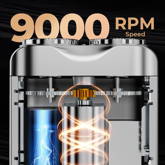 🔥2025 New Design 50% Off🔥Mini Electric Rotary Dual Ring Pocket Shaver