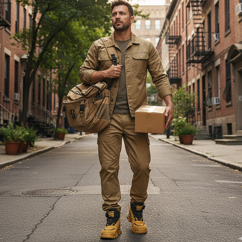 🔥 -51 % | 🥾 Chaussures de Travail Homme – Imperméables, Antidérapantes & Robustes