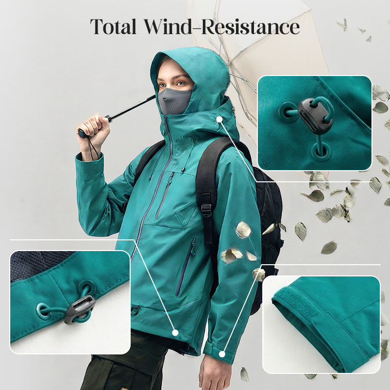 🥳2026 HOT SALE🥳💞50K+ SOLD!🚶‍♀️ 🌧️50% OFF! Lightweight Waterproof Jacket – Move freely, stay dry! No bulky layers, just comfortable protection. Handy pockets, adjustable hood. Perfect for daily walks. 🌿🧥