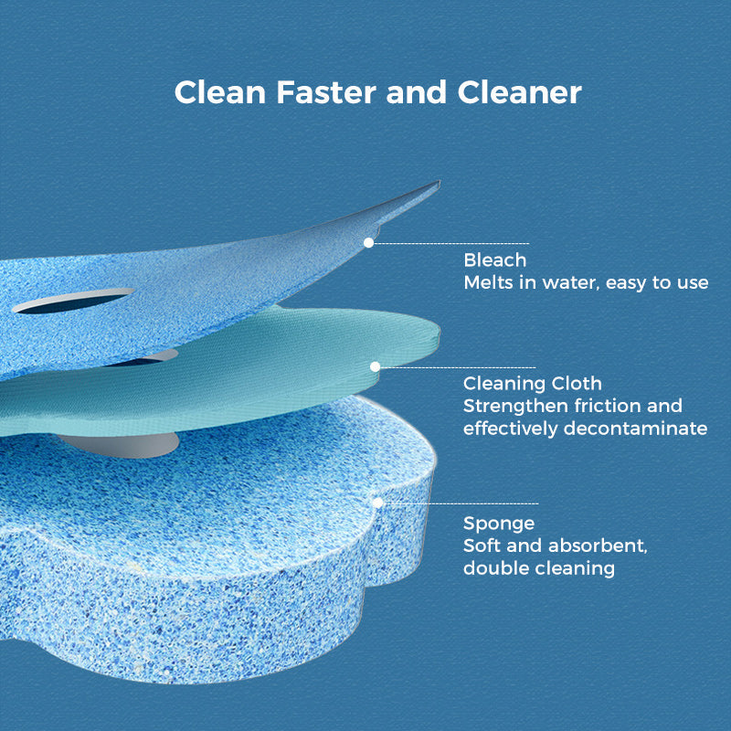 🚽 Disposable Toilet Cleaning System⚡– Hygienic One-Click Cleaning, No Residue Left, Easy to Use & Disposable 🧼