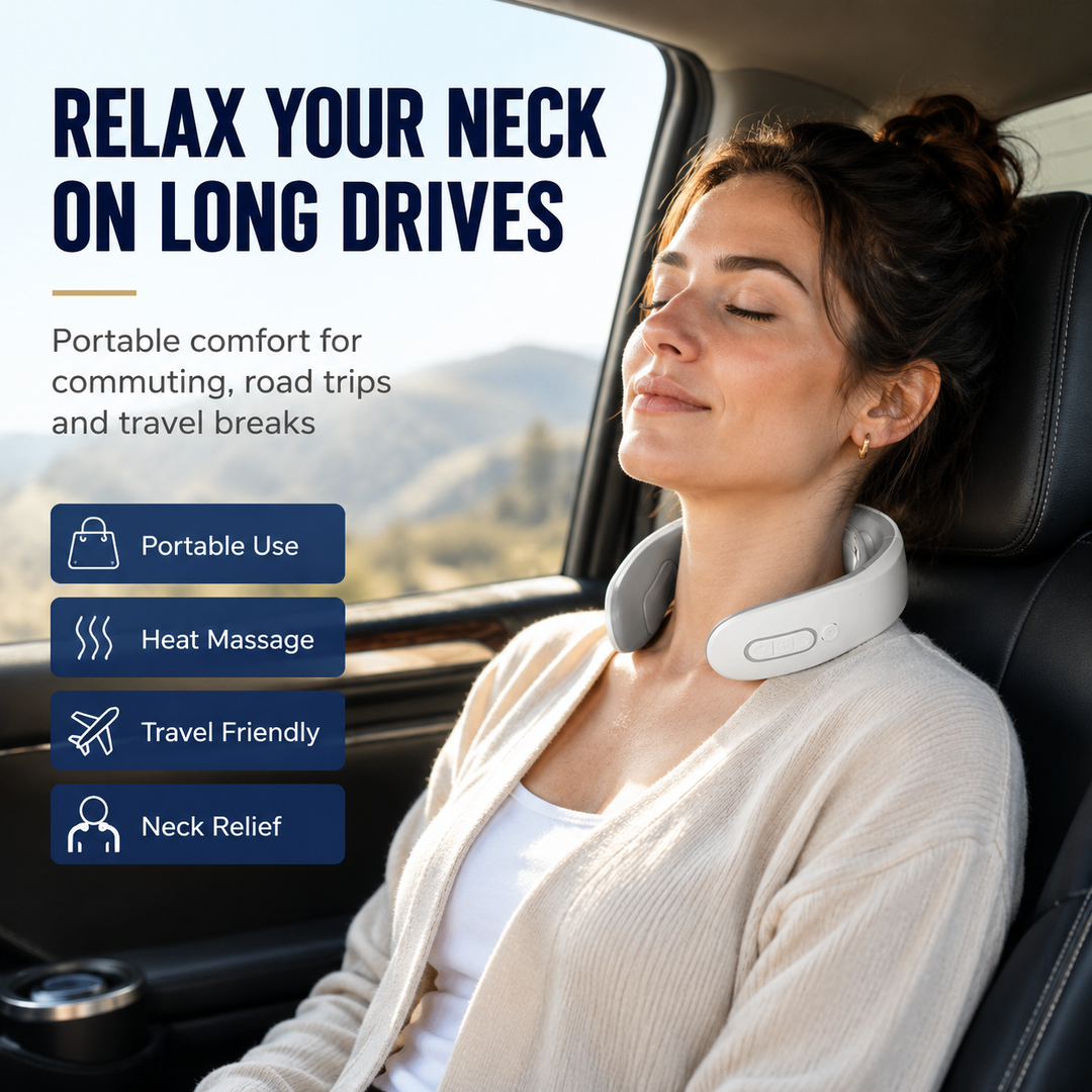 ⏳Time-Limited Special⏰Heated 4D Neck Massager / Portable 4D Neck Relaxer