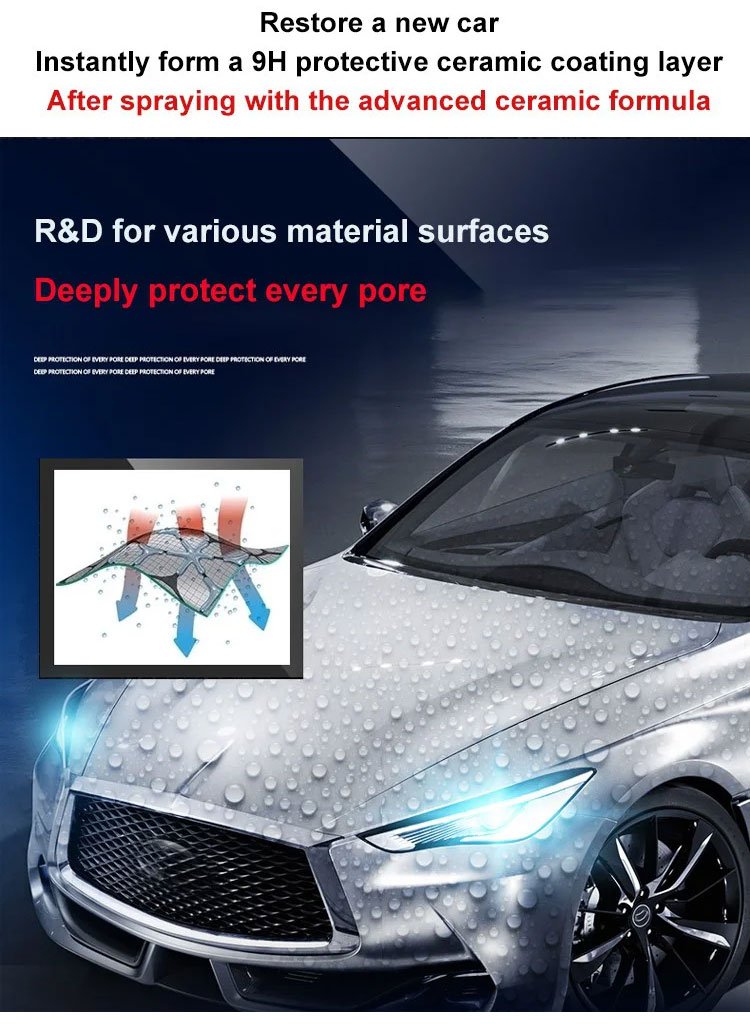 🔥Offerta speciale! Offerta lampo 48 ore - Spray riparatore di graffi sulla vernice dell'auto (soluzione rapida per graffi leggeri) & Graffi)