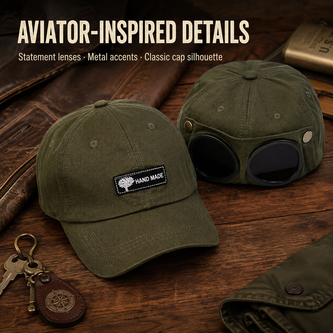 📢📢50% OFF !! 🕶️SunShield Pilot Hat🧢