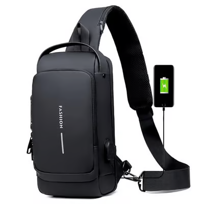 🎒 50% OFF! 🔥 Sports bag with USB charging function – theft-proof, practical & lightweight – perfect for travelling, commuting & outdoor activities ⚡