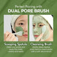 P.CALM Holy Basil Carbonated Mask: Transforming Clay-to-Bubbles Deep Pore Cleanser, Blackhead & Sebum Control, 90g Spa Experience Makeup Organizers