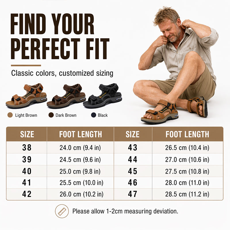 📢📢50% OFF !! ⏰Men’s Air Cushion Sports Sandals