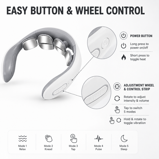 ⏳Time-Limited Special⏰Heated 4D Neck Massager / Portable 4D Neck Relaxer