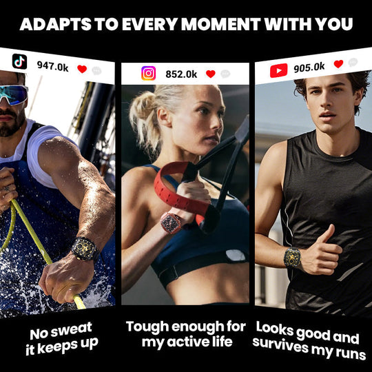 ⚡LED-taustavalo + sekuntikellotekniikka💥Smael Technology -tyylinen digitaalikello