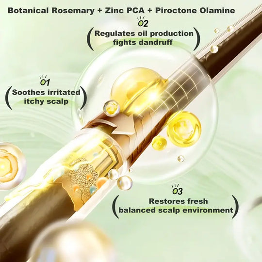 Uppfriskande len & Glansigt hårschampo