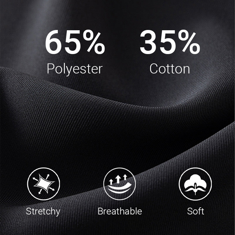 【DAY PERFECT】Round-Neck Long-Sleeved Top ＆ Pants 2-Piece Set | Wrinkle-Free & Breathable | 49% OFF Limited