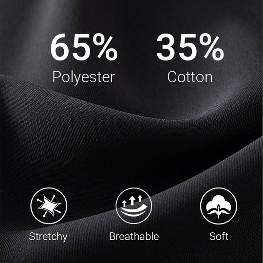 【DAY PERFECT】Round-Neck Long-Sleeved Top ＆ Pants 2-Piece Set | Wrinkle-Free & Breathable | 49% OFF Limited