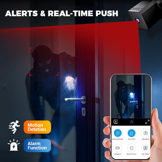 🔥Vuoden 2025 kuuma alennusmyynti 50% POIS🔥Mini Smart HD Night Vision -valvontakamera