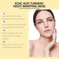 [MedicubeOfficial]Kojic Acid Turmeric Night Wrapping Mask|Overnight Wrapping Mask,Morning Shed,Turmeric,Niacinamide,Vitamin C