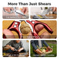 🔥Hot Sale（💥50%OFF）🔥Multifunctional Heavy-Duty Kitchen Shears✂️Bone-Cut Power, Non-Slip Grip🍗