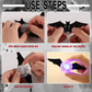🎃Halloween 50% Off🎃36-Pack 3D Lighted Bats (Stick-On, LED Glow, Multi-Color) — Instant Wall Flock for Indoor/Outdoor