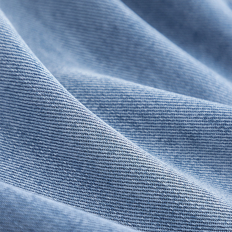 🌸Rinnovamento primaverile🌸Trench di media lunghezza con cuciture in denim: perfetto per la primavera!