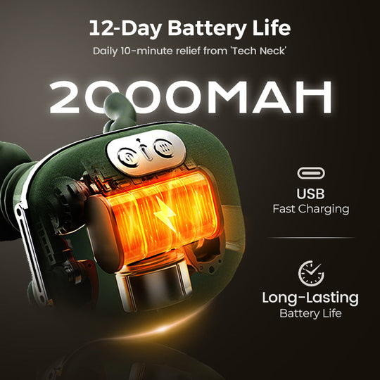 🔥Úžasné ponuky pre rok 2026: ZĽAVA 50 %! 🌲 Najlepší prenosný masážny prístroj na krk – 3-krát viac relaxácie! 💆