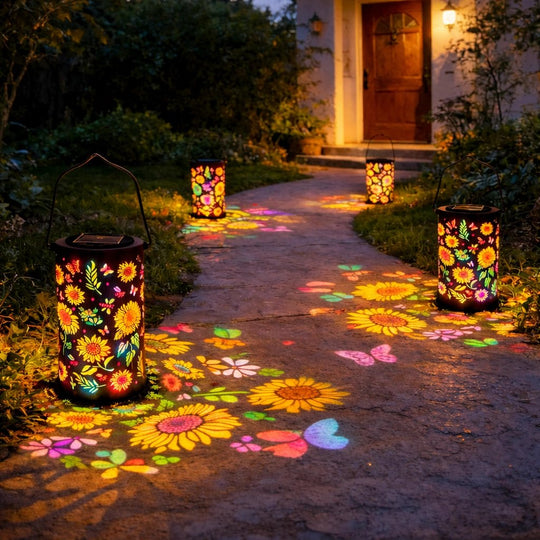 🌸Spring Sale 50% OFF🌻✨Colorful Sunflower Glow Solar Lantern — Fade-Resistant, Auto-On at Dusk, Waterproof for Patio & Garden Charm ✨🎨 Add vibrant, worry-free ambiance anywhere — no wiring needed.
