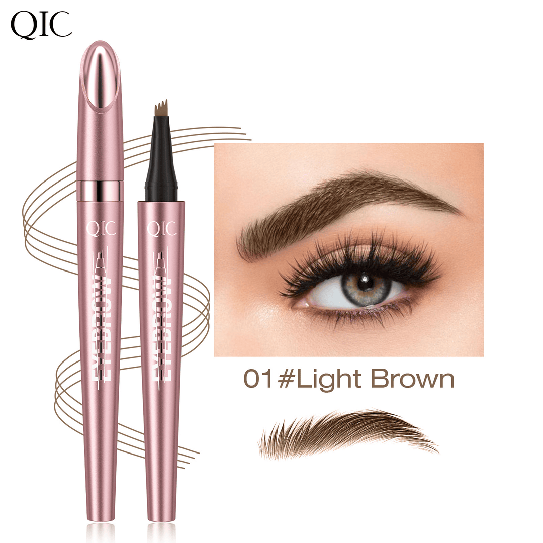 🔥2026 Hot Sale ⏰💞50K+ SOLD!💥✨3D Natural-Looking Eyebrow Pencil– 4-prong tip creates natural hair-like strokes. Waterproof, smudge-proof & lasts 24h