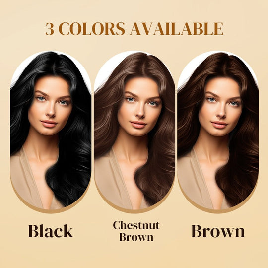 🌈Langtidsholdbar naturlig hårfarveshampoo🧴 | UV-beskyttelse + Farvelås | Gradvis dækning af grå hår