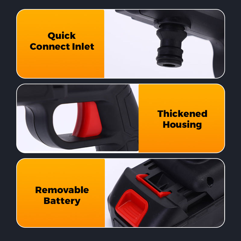 💦 50% OFF INSTANT! 🔥 2025 Cordless Portable Pressure Water Blaster - Multi-Function Cleaning for Cars/Patios/Bikes, Rechargeable & High-Power 🚗✨