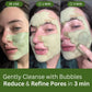 P.CALM Holy Basil Carbonated Mask: Transforming Clay-to-Bubbles Deep Pore Cleanser, Blackhead & Sebum Control, 90g Spa Experience Makeup Organizers