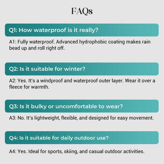 🥳2026 HOT SALE🥳💞50K+ SOLD!🚶‍♀️ 🌧️50% OFF! Lightweight Waterproof Jacket – Move freely, stay dry! No bulky layers, just comfortable protection. Handy pockets, adjustable hood. Perfect for daily walks. 🌿🧥