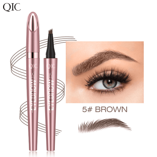🔥2026 Hot Sale ⏰💞50K+ SOLD!💥✨3D Natural-Looking Eyebrow Pencil– 4-prong tip creates natural hair-like strokes. Waterproof, smudge-proof & lasts 24h