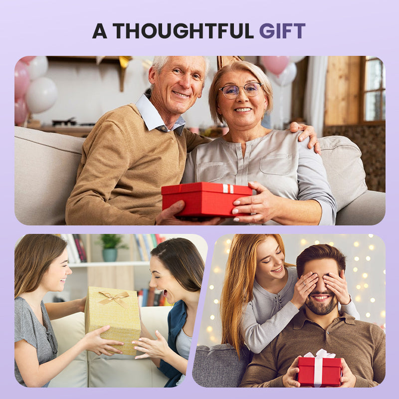 ⏰Het rea💜Bärbar dubbel fotmassagerulle💜