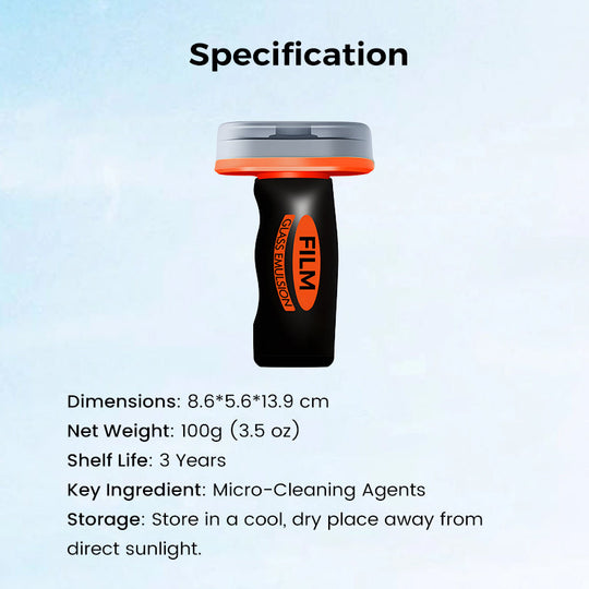 🔥HOT SALE!! NOW 60% OFF!!⚡2026 Handheld Oil Film Remover for Glass🚗