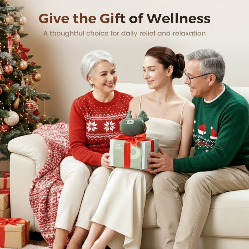 🔥Úžasné ponuky pre rok 2026: ZĽAVA 50 %! 🌲 Najlepší prenosný masážny prístroj na krk – 3-krát viac relaxácie! 💆