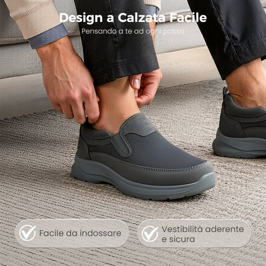👞 LIMITED-TIME 50% OFF! ✨Men's Orthopedic Breathable Slip-On Sneakers
