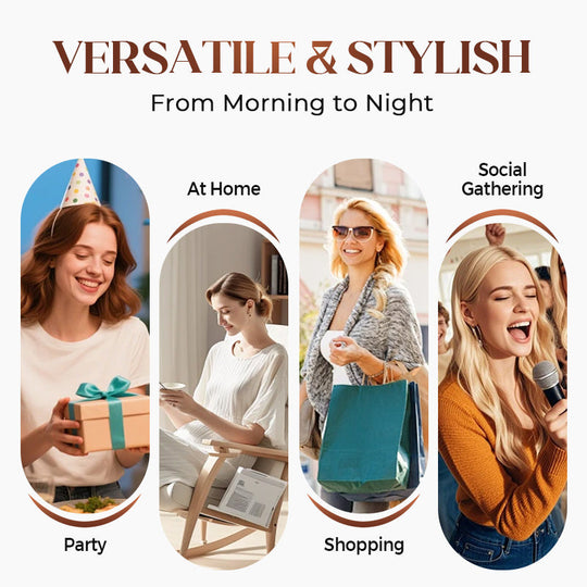 ✨50% di sconto✨Blazer con paillettes e pantaloni larghi da donna (set da 3 pezzi)