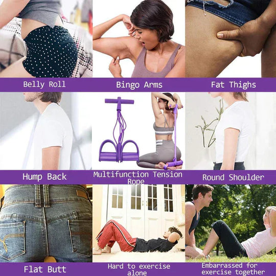 🧘‍♀️2026 Wellness Plan - Enjoy 50% Off💪latest 8-Tube Pedal Resistance Device💝