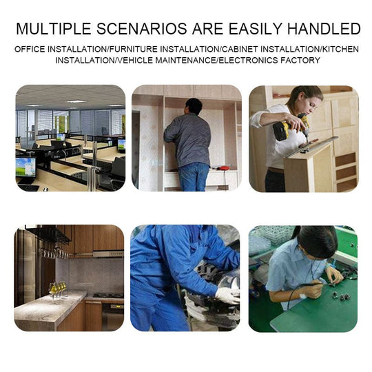 🔥6 in 1 Mini Hammer and Screwdriver Hand Tools Set