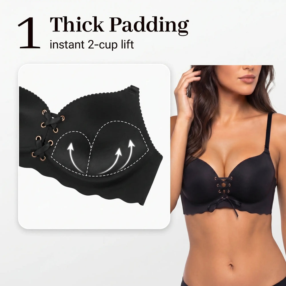 Women’s Seamless Breathable Push-Up Support Bra