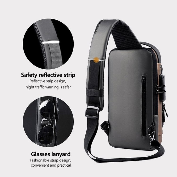 🎒 50% OFF! 🔥 Sports bag with USB charging function – theft-proof, practical & lightweight – perfect for travelling, commuting & outdoor activities ⚡