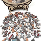 🎁Christmas Sale 49% OFF🎅135-Piece Morandi-Colored Cat Shaped Wooden Jigsaw Puzzle