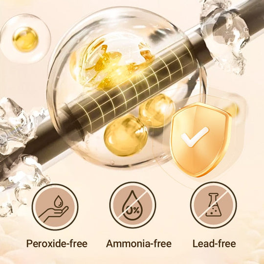 🌈Langtidsholdbar naturlig hårfarveshampoo🧴 | UV-beskyttelse + Farvelås | Gradvis dækning af grå hår