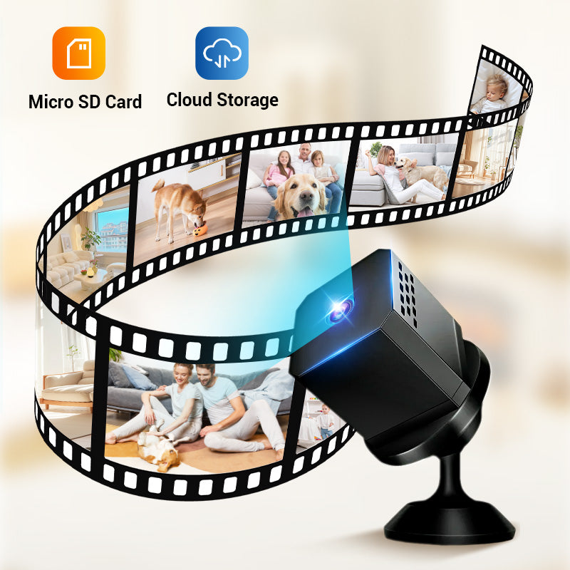 🔥Vuoden 2025 kuuma alennusmyynti 50% POIS🔥Mini Smart HD Night Vision -valvontakamera