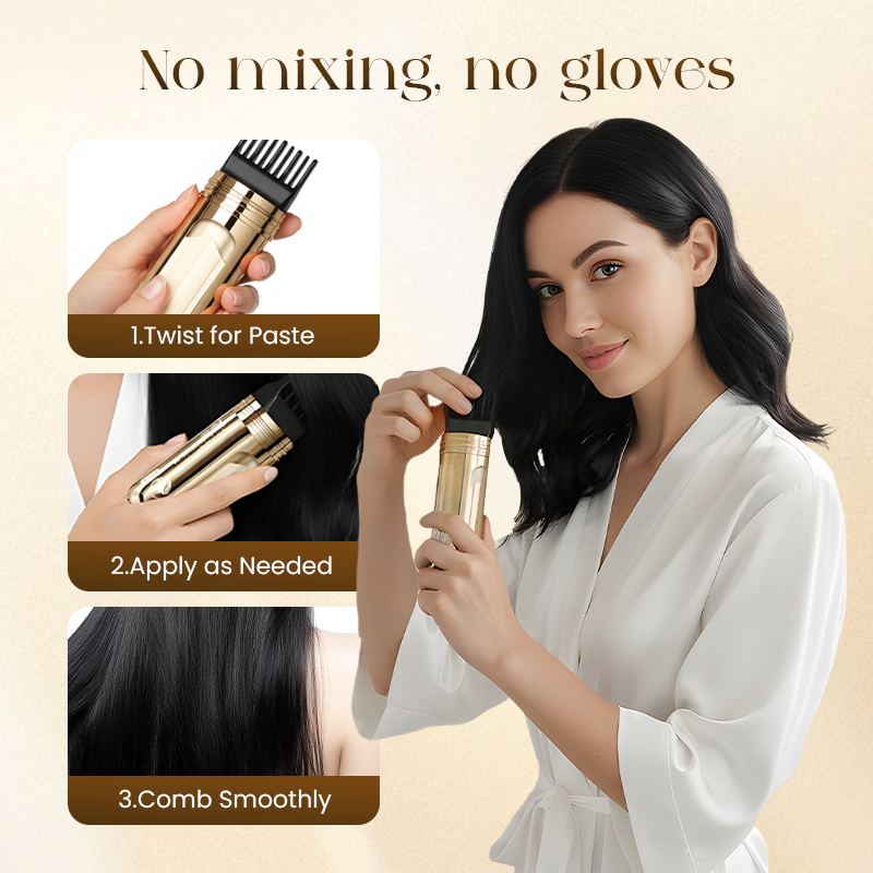 2-in-1 Convenient Hair Dye Comb For Gray Hair