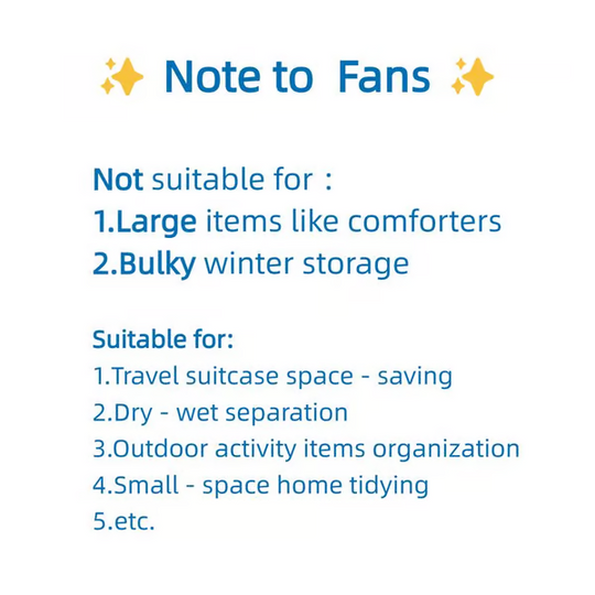 🔥Balenie 6 kompresných vreciek pre elektrický vysávač s USB - ušetrite miesto, cestujte naľahko!