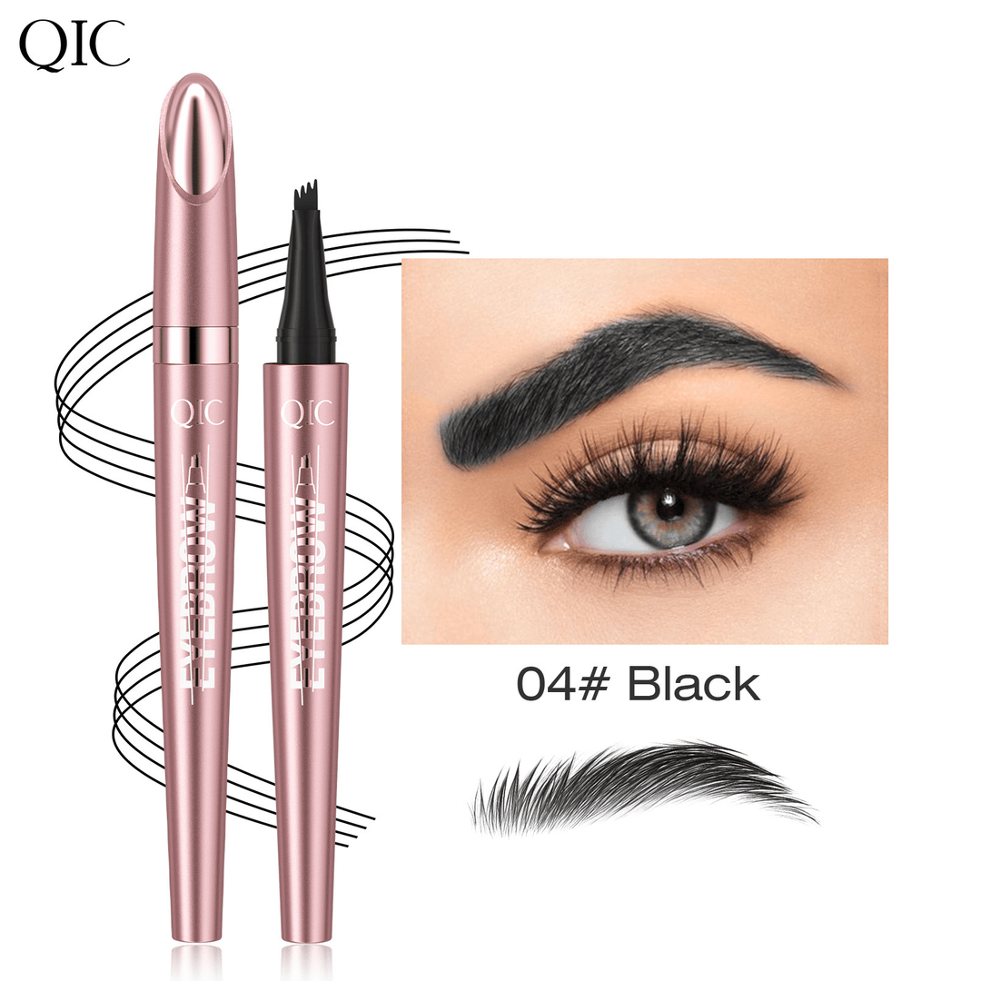🔥2026 Hot Sale ⏰💞50K+ SOLD!💥✨3D Natural-Looking Eyebrow Pencil– 4-prong tip creates natural hair-like strokes. Waterproof, smudge-proof & lasts 24h