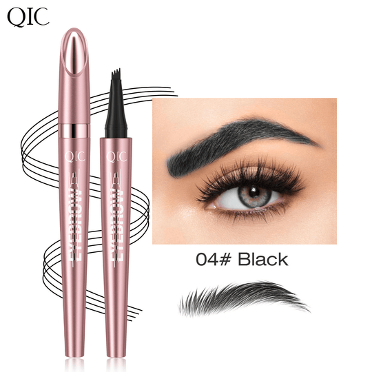 🔥2026 Hot Sale ⏰💞50K+ SOLD!💥✨3D Natural-Looking Eyebrow Pencil– 4-prong tip creates natural hair-like strokes. Waterproof, smudge-proof & lasts 24h
