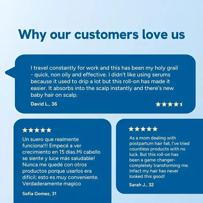 Advanced Hair Growth Roll-On Serum