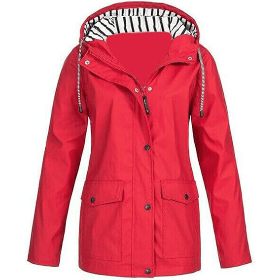 ⏰Ultimo giorno di vendita - 50% di sconto✨Giacca impermeabile leggera ed elegante da donna 🍃🧥-Scatena stile e resistenza in qualsiasi tempesta!