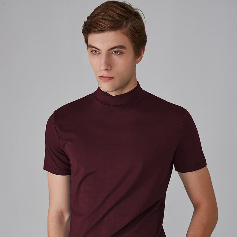 🔈🔈2026 Hot Sale – 50% Discount🎁Men's High Neck Slim Fit T-shirt