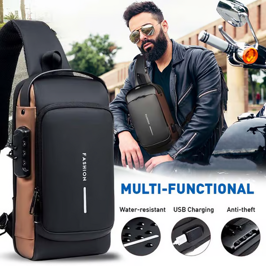 🎒 50% OFF! 🔥 Sports bag with USB charging function – theft-proof, practical & lightweight – perfect for travelling, commuting & outdoor activities ⚡