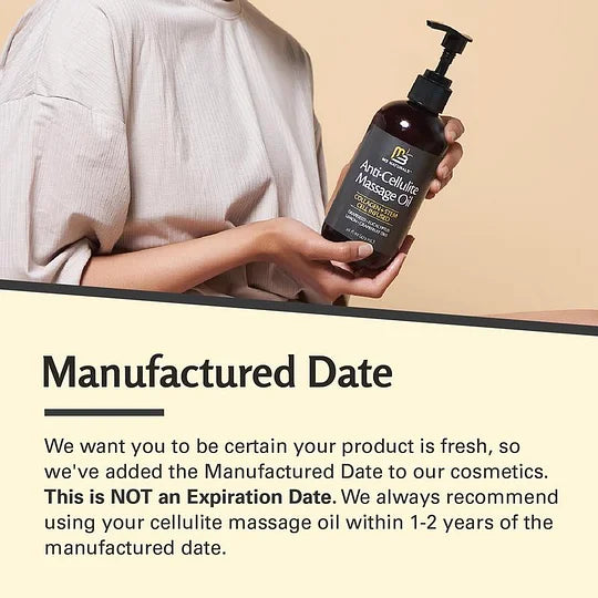 Body Care & Skin Care Massage Oil - Topical Collagen and Plant Stem Cell Body Oil to Restore Texture and Elasticity - Soothing Body Oil