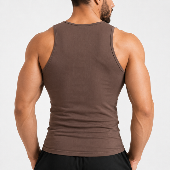 🔥 Pro-Favorite Muscle Fit Tank Top for Men – Spandex – Breathable 💪